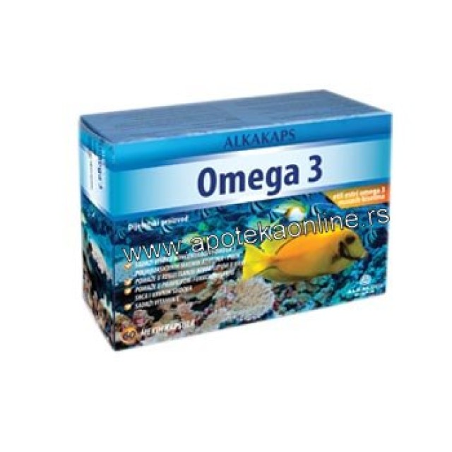 ALKAKAPS OMEGA 3 KAPSULE - Online Apoteka ALKAKAPS OMEGA 3 KAPSULE